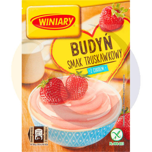 Порошок для пудинга со вкусом клубники
