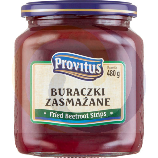 "Provitus" Gebakken rode biet in reepjes 480 g
