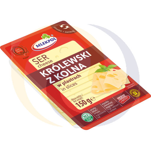 Mlekpol Królewski z Kolna kaasplakjes 150g