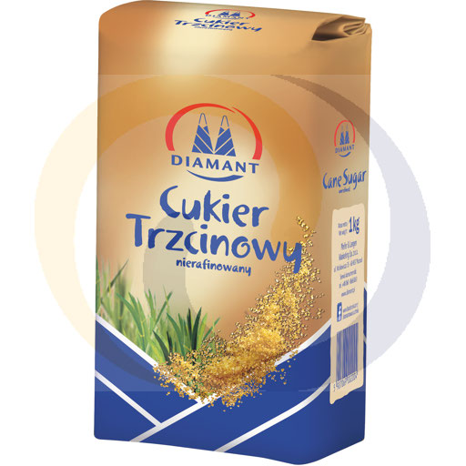 Алмазный нерафинированный тростниковый сахар 1 кг