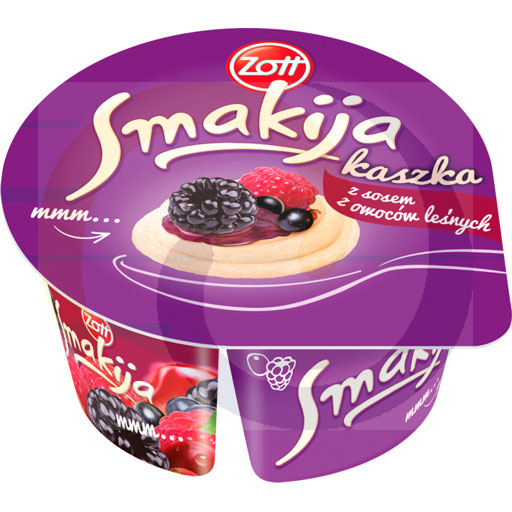 Zott Smakija 130g havermout framboos / bessen