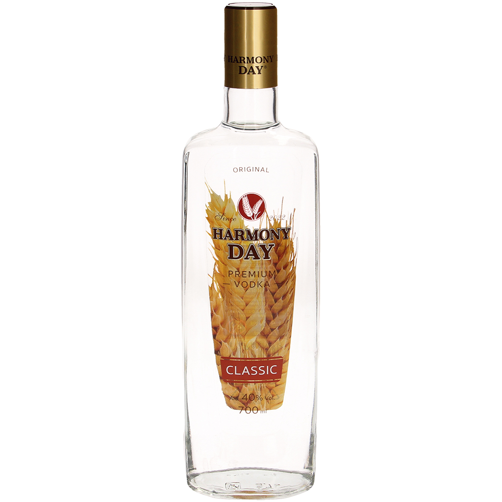 "HARMONY DAY" wodka Classic, 40% vol.