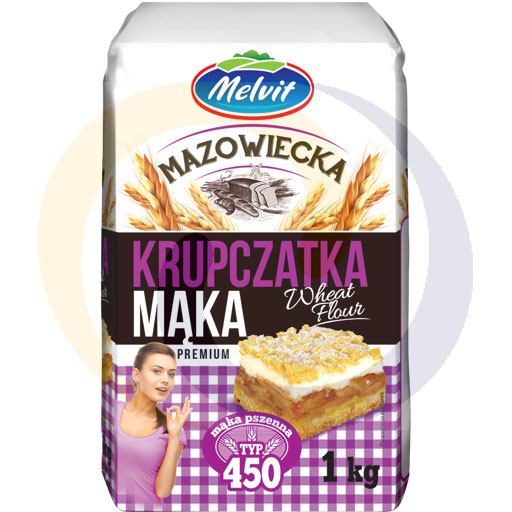 Melvit fijne tarwebloem (krupczatka) 1kg