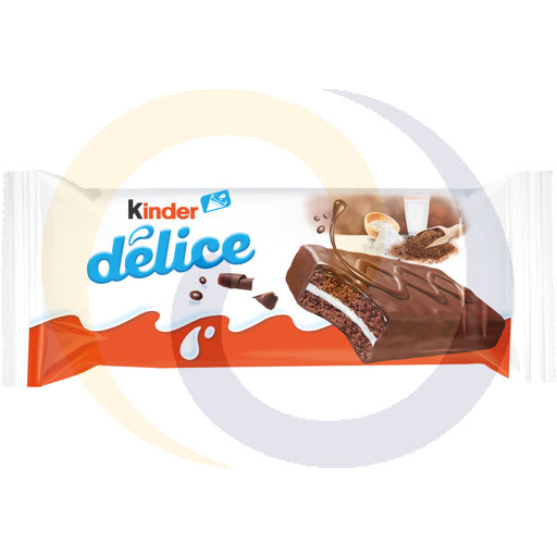 Кейк из какао с молочной начинкой Kinder Délice 39 г