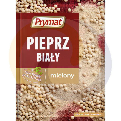 Prymat gemalen witte peper 15g