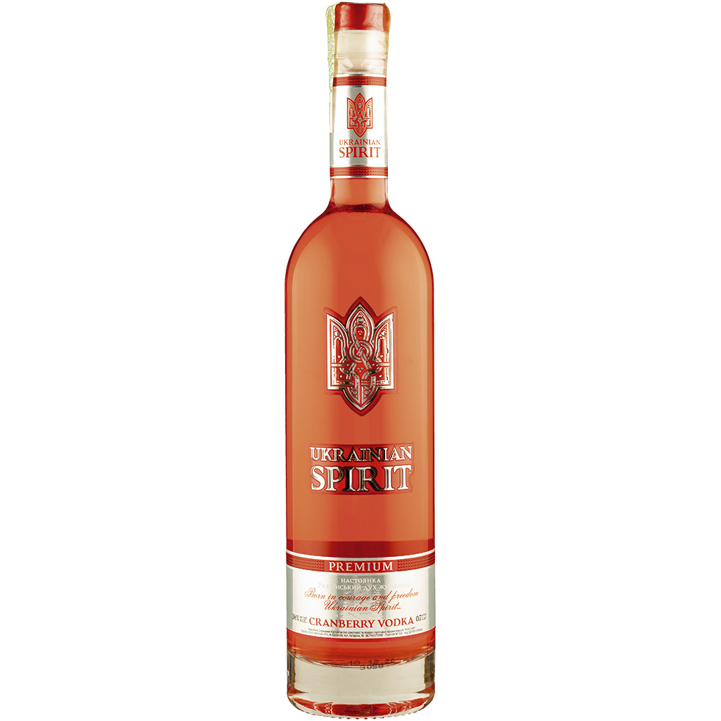 Aromatiserende Vodka "Oekraïense geest cranberry", 38% vol.