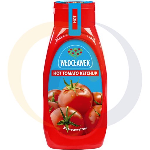Кetchup острый синий пластик 480г / 6шт E W�oc�awek