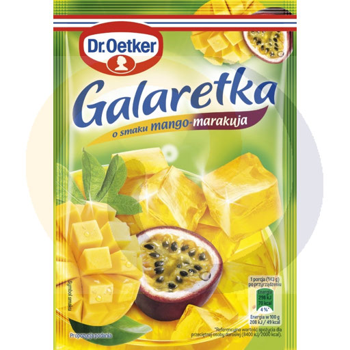 "Dr. Oetker" Gelei mango-passievrucht 72 g