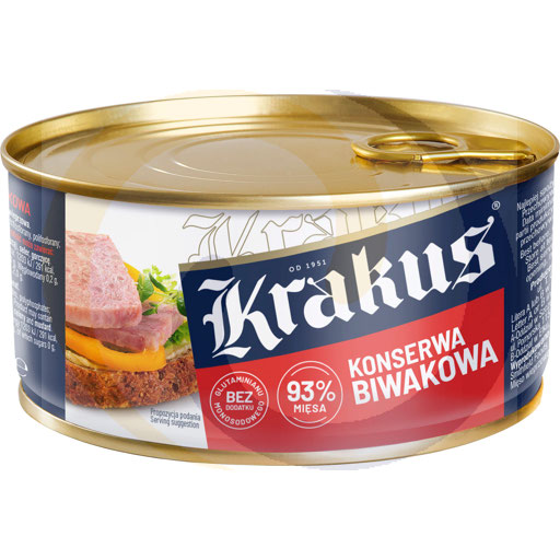 "Krakus" Varkensvlees in blik Biwakowa 300 g