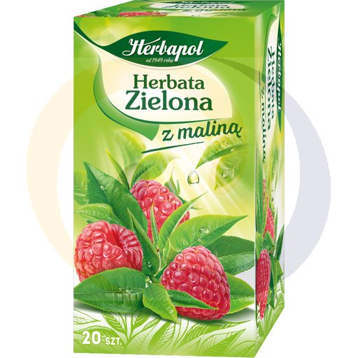 Herbapol Groene Thee met Framboos 34g