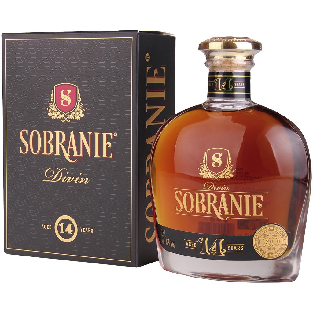 "SOBRANIE" Brandy 14 лет, 40% алк.