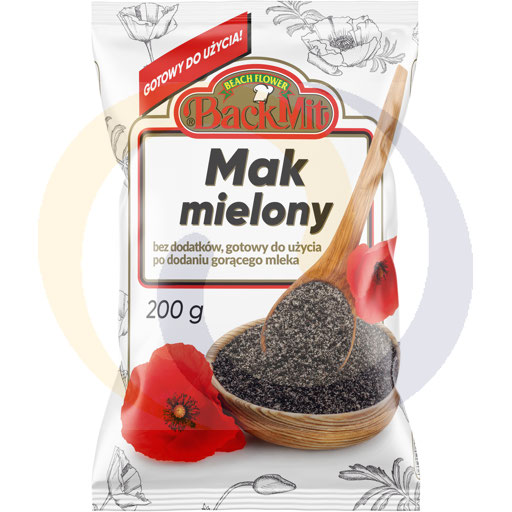 Порошок маковых семян 200г/12шт Kresto