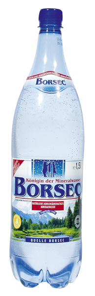 Газированная минеральная вода "Борсек"