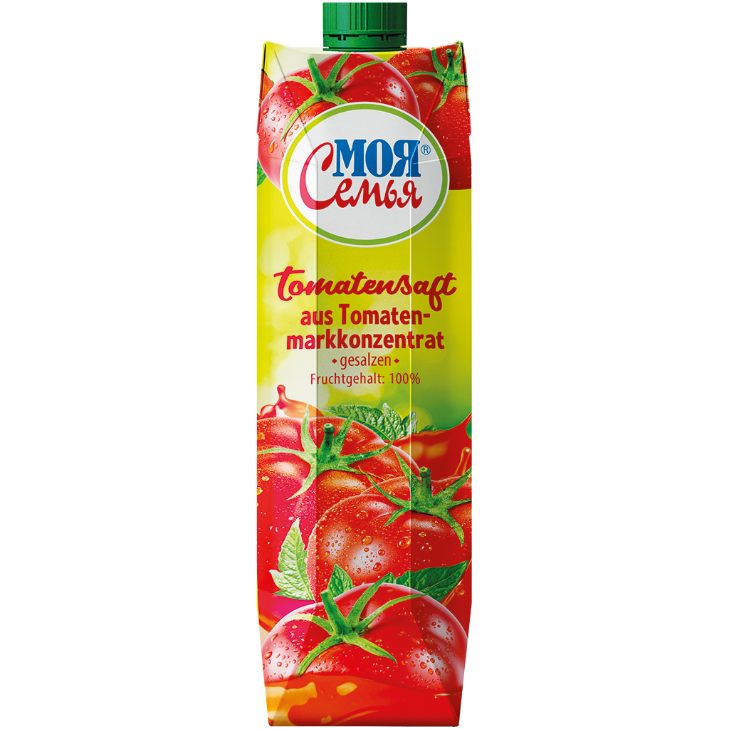 "Moja Semja" Tomatensap gezouten 1 l