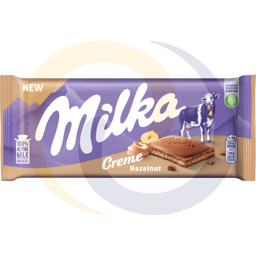Шоколадная паста с лесным орехом Milka 85 г/27 шт Mondelez