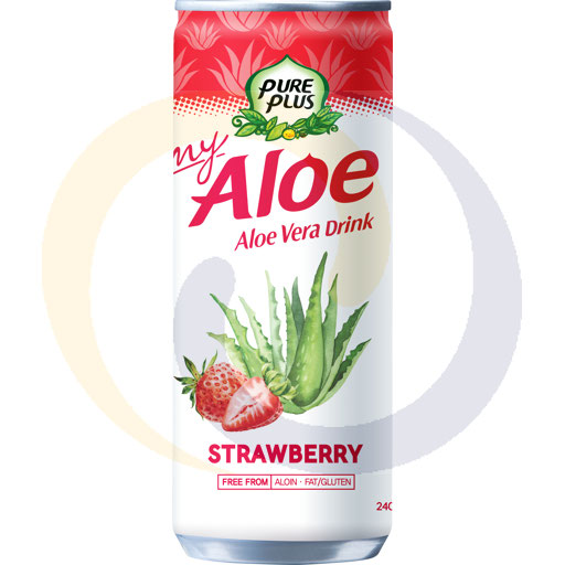 Pure Plus MyAloe aardbeiendrank 0,24l/30st Allcor