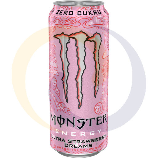Энергетический напиток Monster Ultra Stra.Dream 0.5л Coca-Co