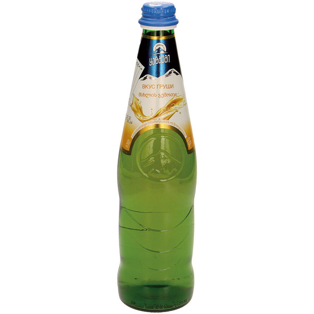 Koolzuurhoudende verfrissende drank met perensmaak