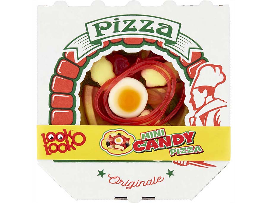LOOK-O-LOOK Mini Pizza Snoep 10x85g