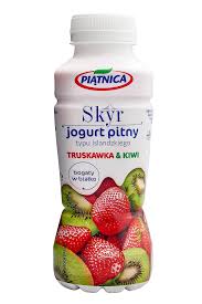Piatnica Skyr drinkyoghurt aardbei en kiwi 300ml