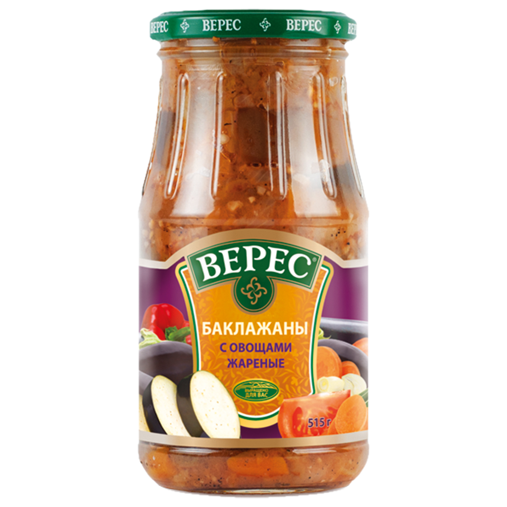 Aubergine met groenten, gebakken