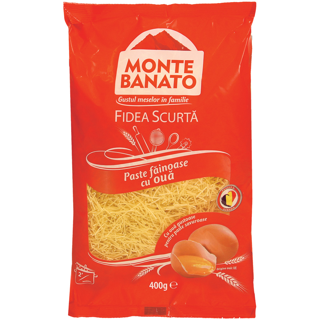 "Monte Banato" Eierpasta kort 400 g