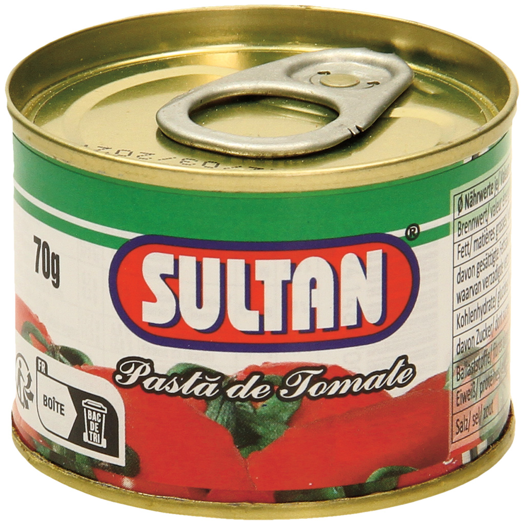 "Sultan" Tomatenpuree gezouten 70 g