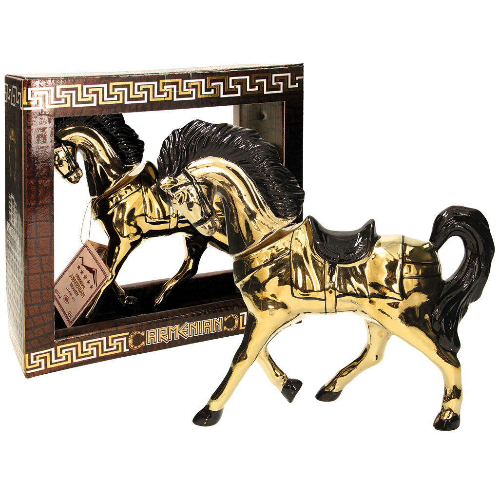 Armenische Brandy "Paard" Keramiek in Geschenkdoos, 40% vol.