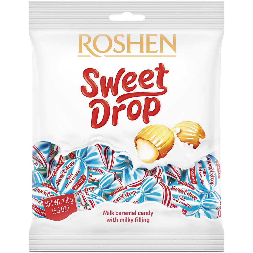Sweet Drop Hartkaramellen met melk smaak