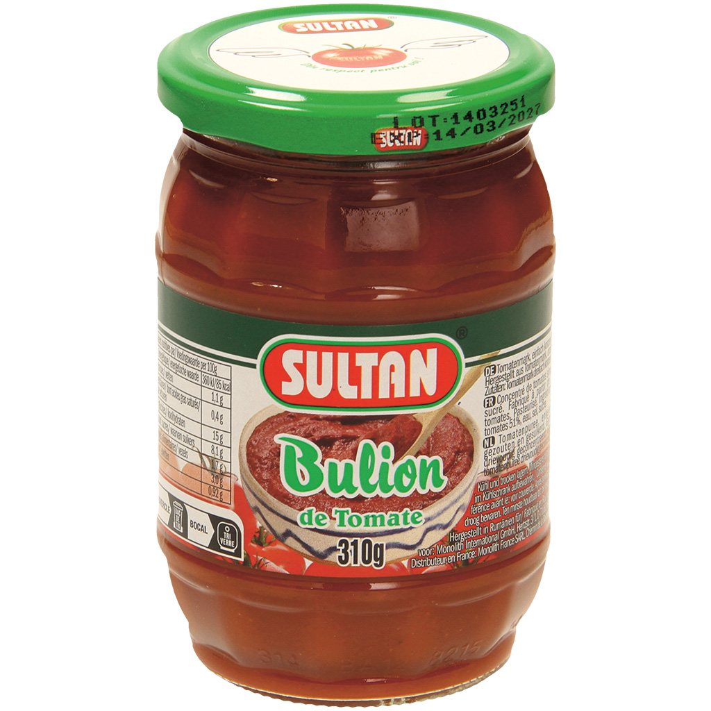 "Sultan" Tomatenpuree gezouten en gezoet 310 g