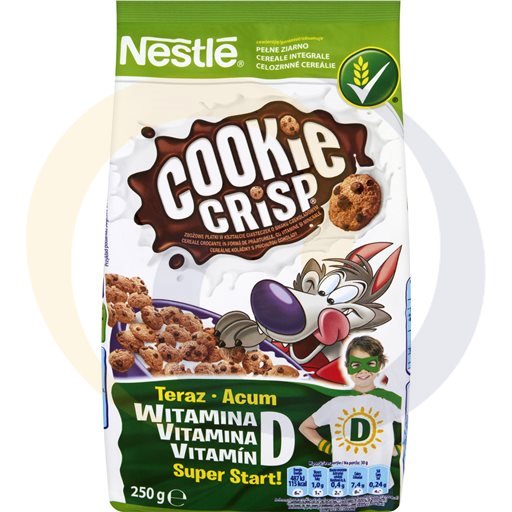 Кукурузные хлопья с шоколадом в форме печенья Nestlé Cookie