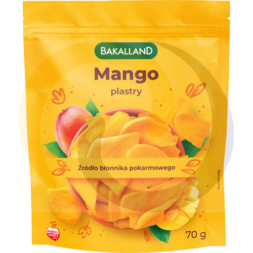 "Bakalland" Mangoschijfjes gedroogd 70 g