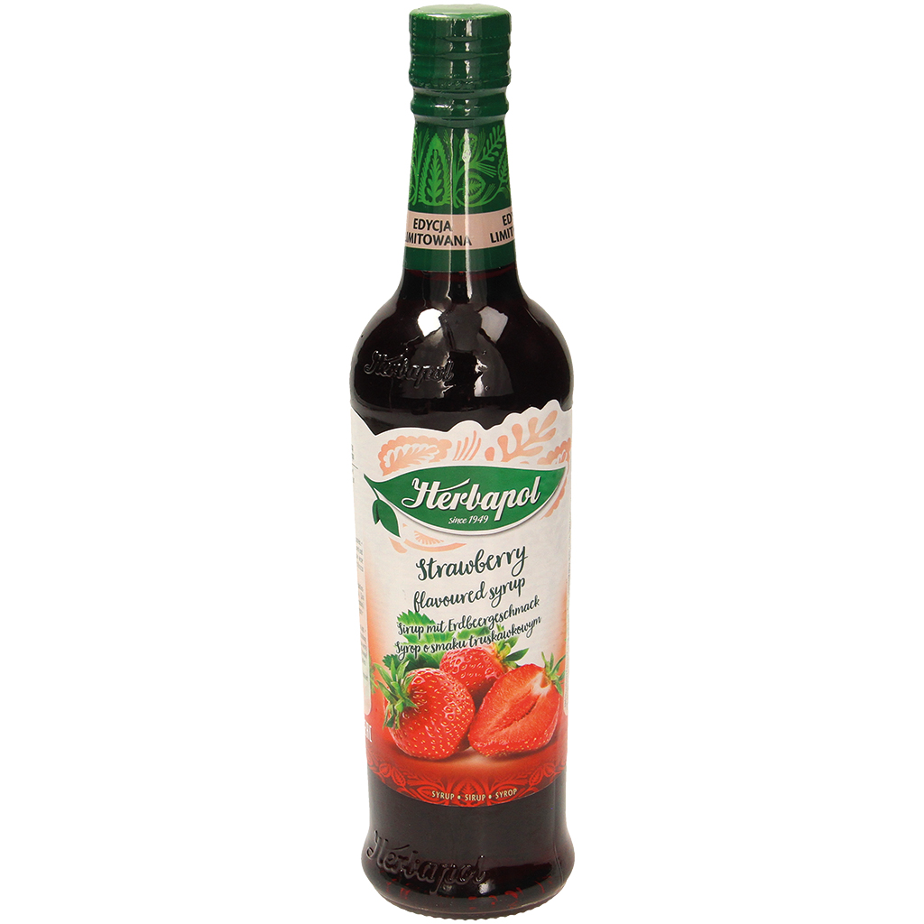 Aardbeienaroma siroop