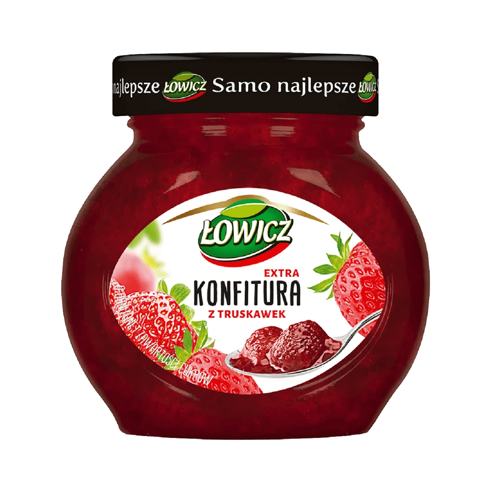 "Lowicz" Aardbeienconfituur 240 g
