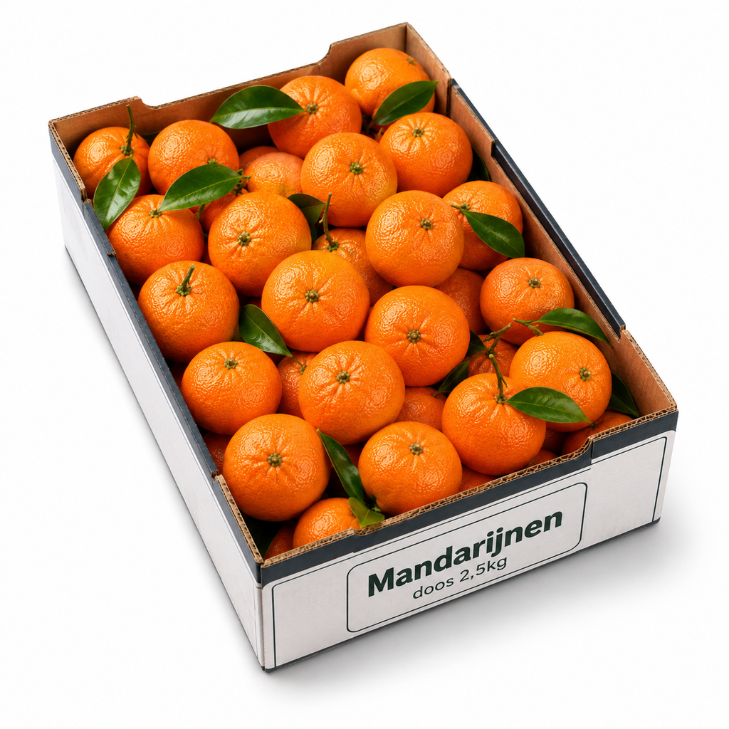 Mandarijnen doos 2,5kg