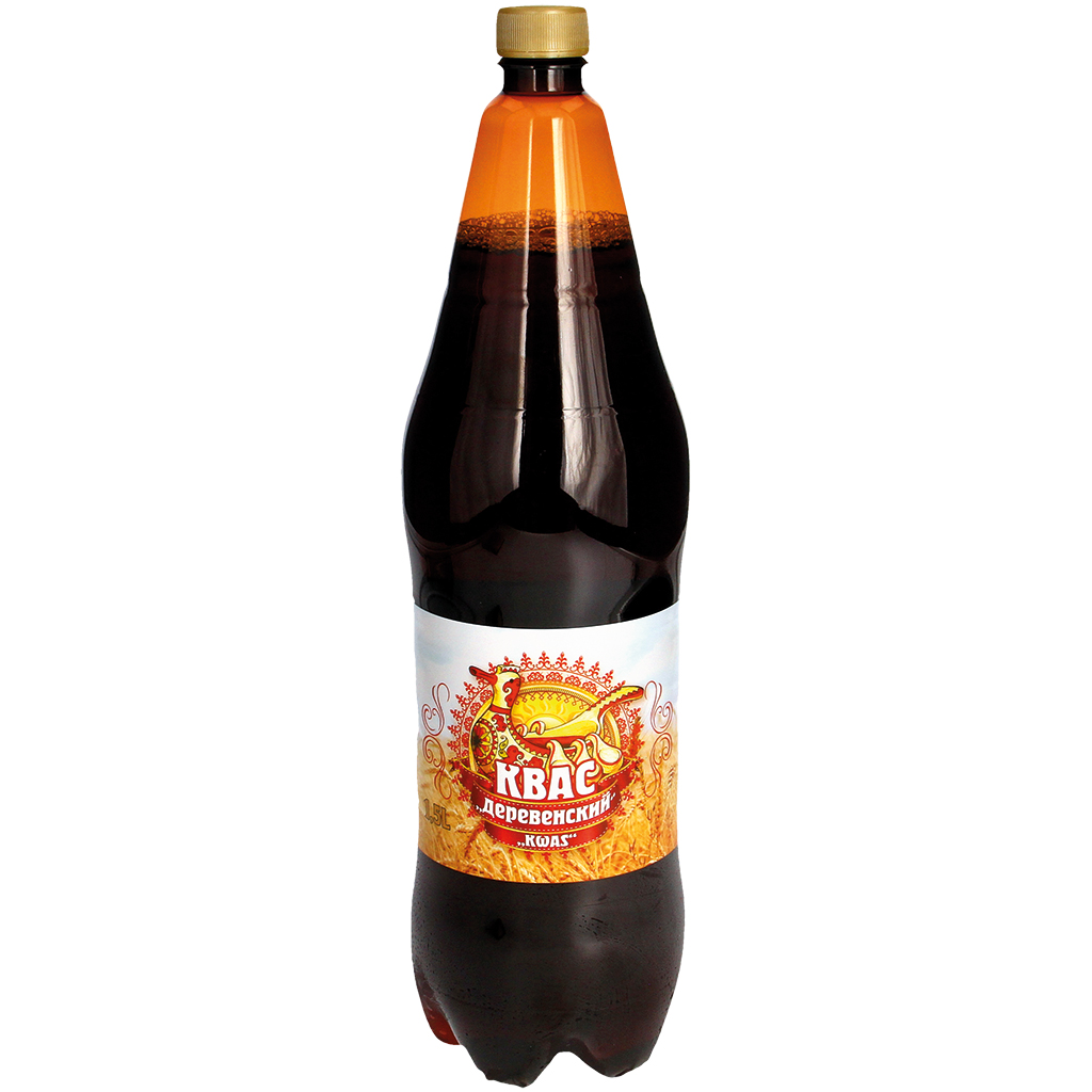 Koolzuurhoudende moutachtige drank "Kwas"