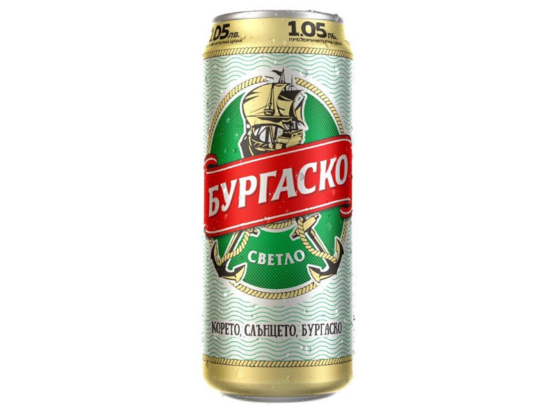 Burgasko bier alc. 4,4% 0,5l