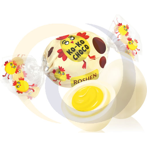 Roshen Ko-Ko Choco White zak snoepjes