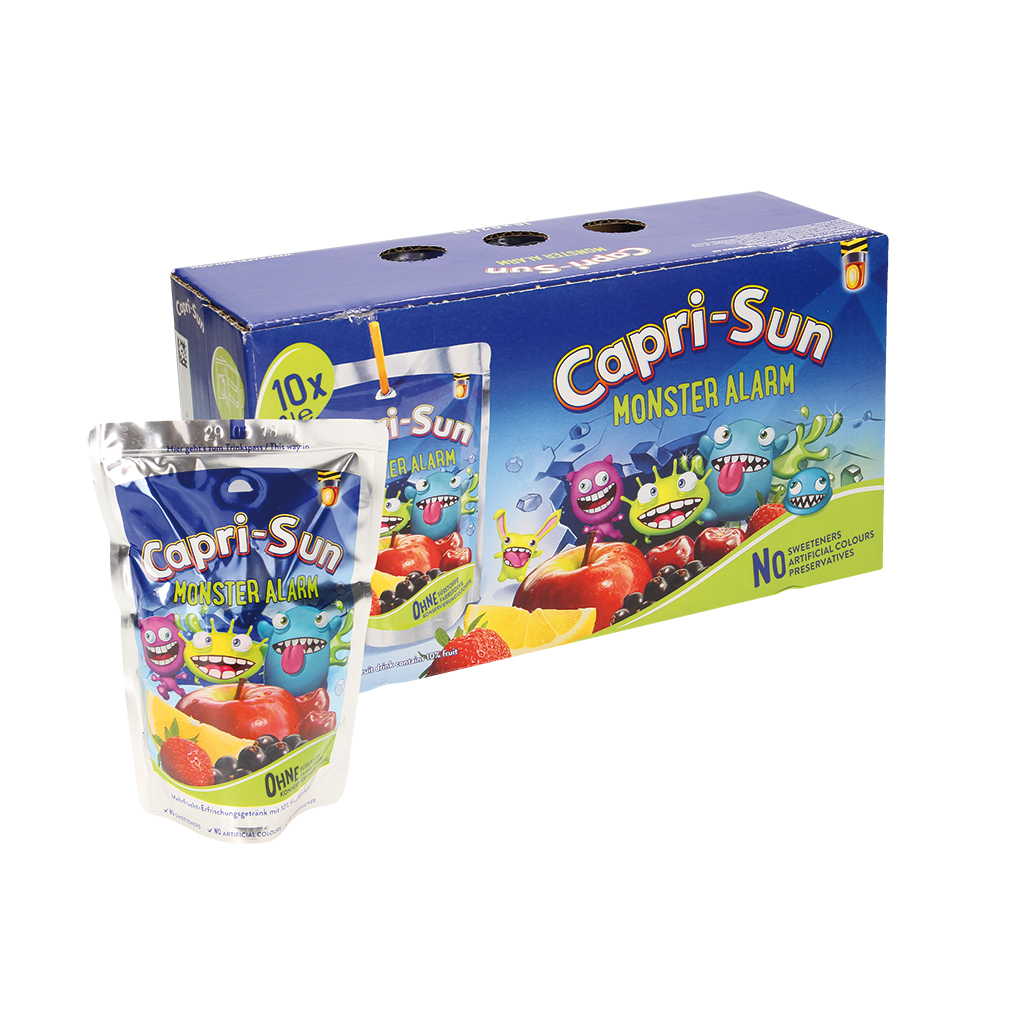 Fruchtensap Capri-Sun "Monster Alarm" met 10% vruchtgehalte 10 x 200ml