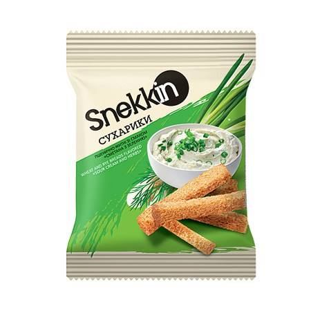 Snekkin Croutons met zure roomsmaak en kruiden 70g