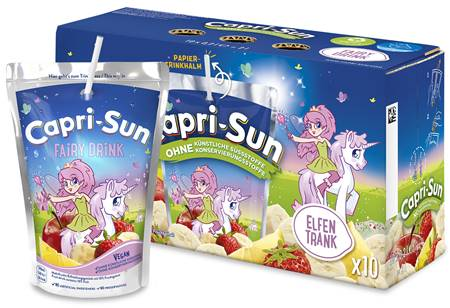 Fruchtsapdrank "Capri Sonne" verschillende smaken