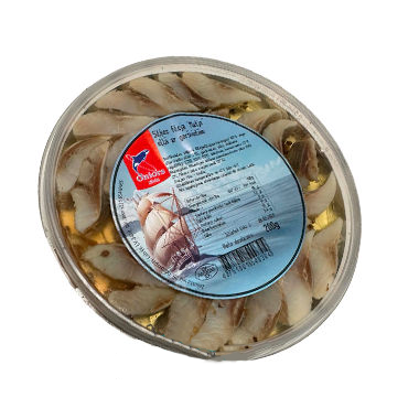 EENJARIGE HARINGFILET MATJE IN OLIE MET PIKANT