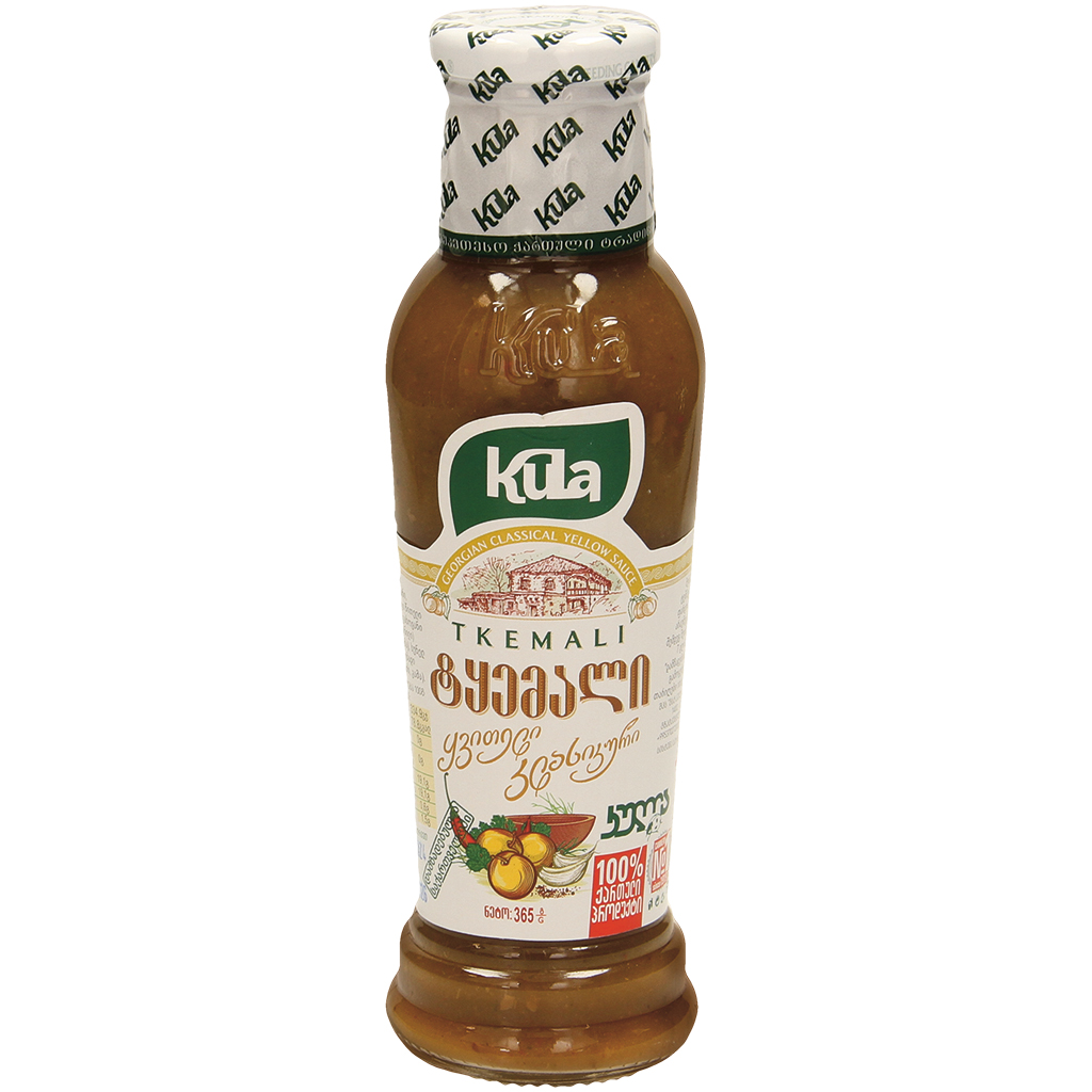 "Kula" Tkemali saus van gele kerspruim klassiek 365 g