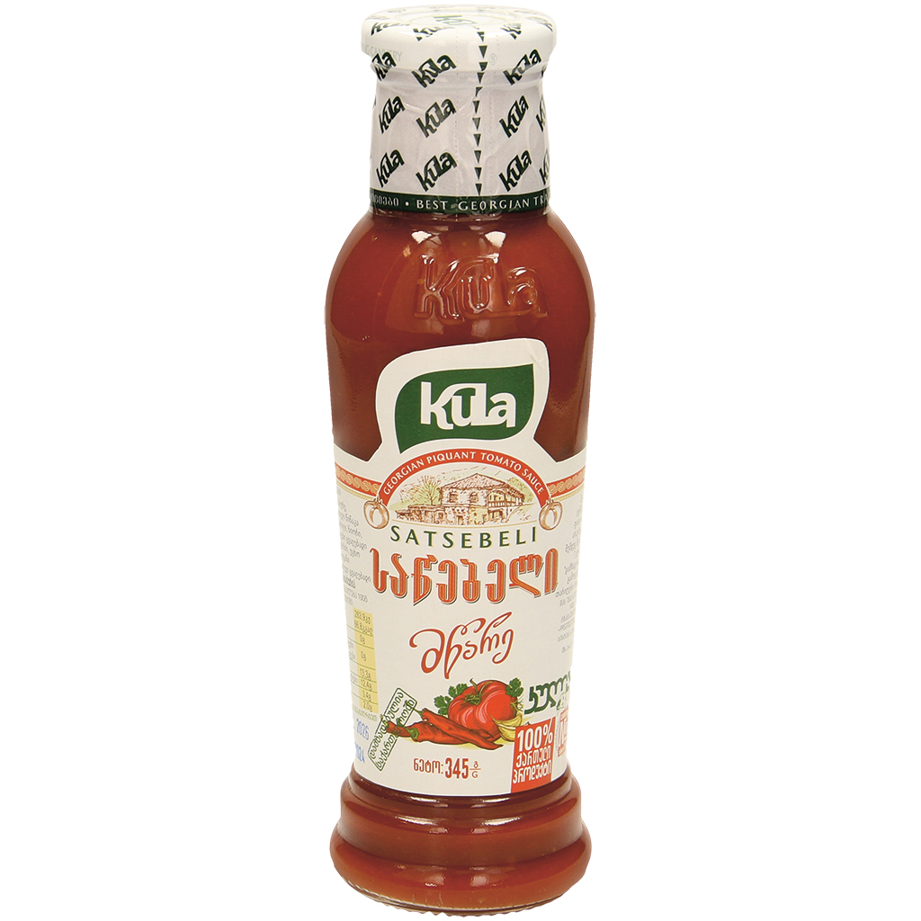 "Kula" Satsebeli pikante tomatensaus 345 g