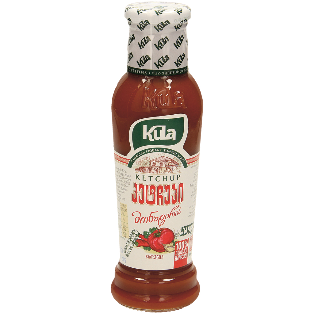"Kula" Tomatenketchup op Georgische wijze kruidig 360 g