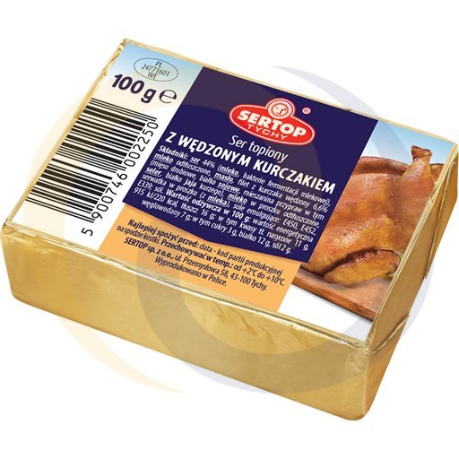 Сир для намазки Sertop Tychy с копчёной курицей 100 г
