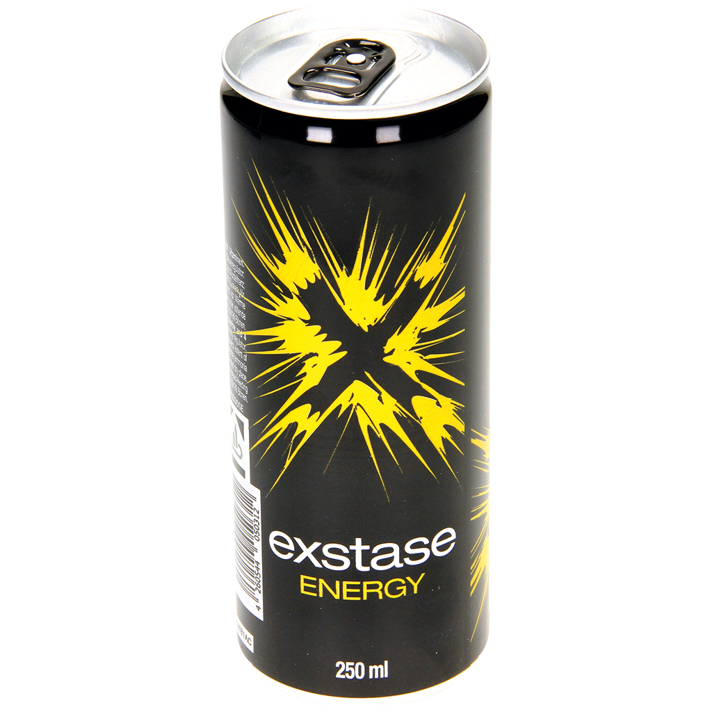 Energiedrank met kiwi-citroensmaak met vitamines "Kiwi & Citroen"