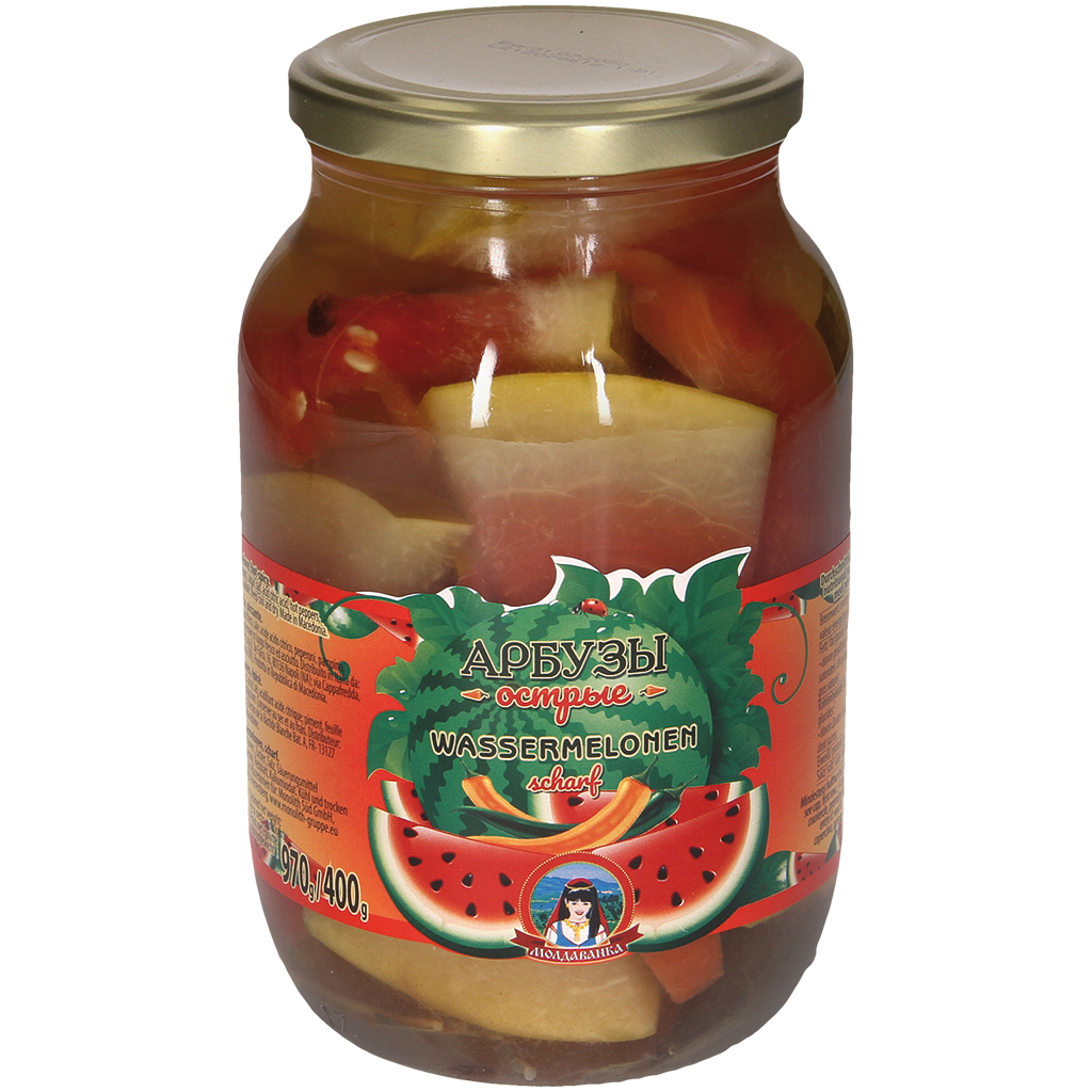"Moldavanka" Watermeloen gemarineerd pikant 970 g