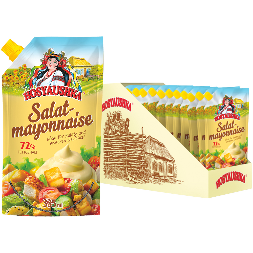 HOSYAUSHKA Salatmayonaise 72% vetgehalte