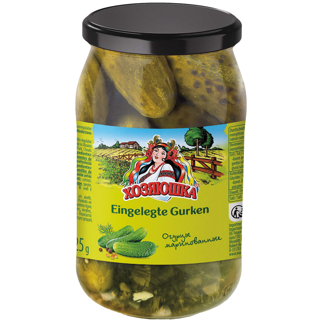 "Hosyaushka" Augurken gemarineerd 850 g